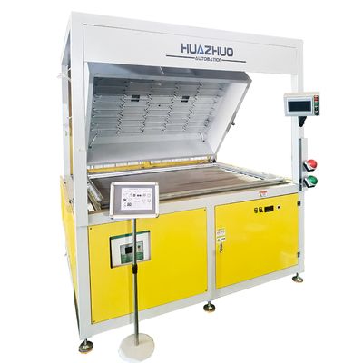 खरीदें ऑटोमोबाइल आंतरिक भागों के लिए ऊर्ध्वाधर वैक्यूम बनाने की मशीन हीटिंग पावर से संचालित ऊपर 128kW online manufacture