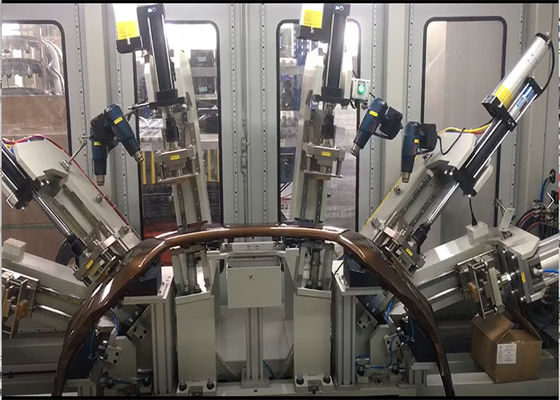 खरीदें 220V फ्रंट बम्पर अल्ट्रासोनिक पंचिंग मशीन 5KW स्वचालित पंच प्रेस online manufacture