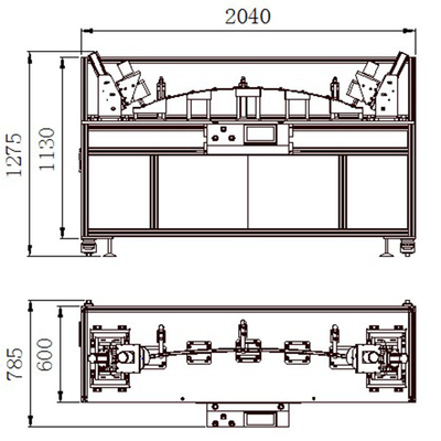2400W अल्ट्रासोनिक पंचिंग मशीन 0.6MPA बॉक्स स्वचालित पंचिंग मशीन