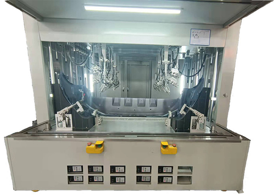 0.6MPA अल्ट्रासोनिक पंचिंग मशीन 3T फ्रंट बम्पर अल्ट्रासोनिक वेल्डिंग