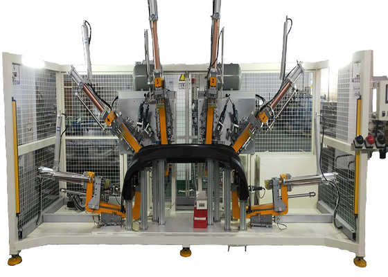 380V प्रावरणी अल्ट्रासोनिक पंचिंग मशीन 5KW रियर बम्पर स्वचालित पंच प्रेस