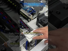 पीपी रियर बम्पर पर रडार कवर का ऑन-साइट पंचिंग और वेल्डिंग